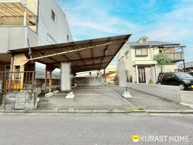 京都市南区八条源町　建築条件なし土地の外観