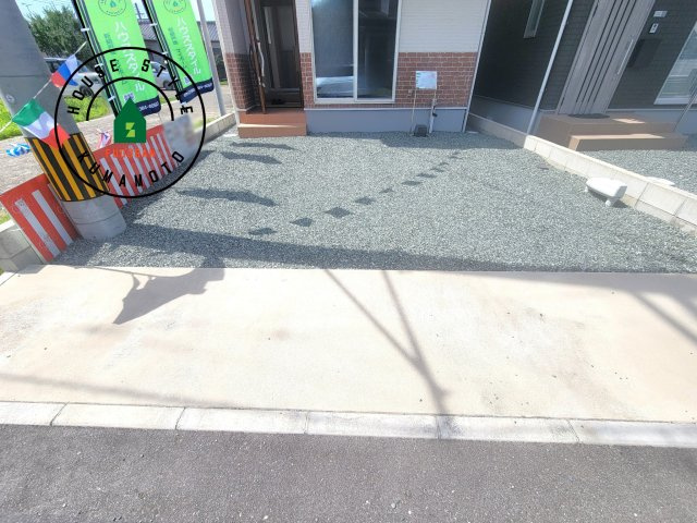 宇城市松橋町両仲間第4-5棟（3号棟）の駐車場|駐車場になります。