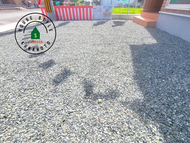 宇城市松橋町両仲間第4-5棟（3号棟）の庭|お庭で自由な時間を過ごせます。