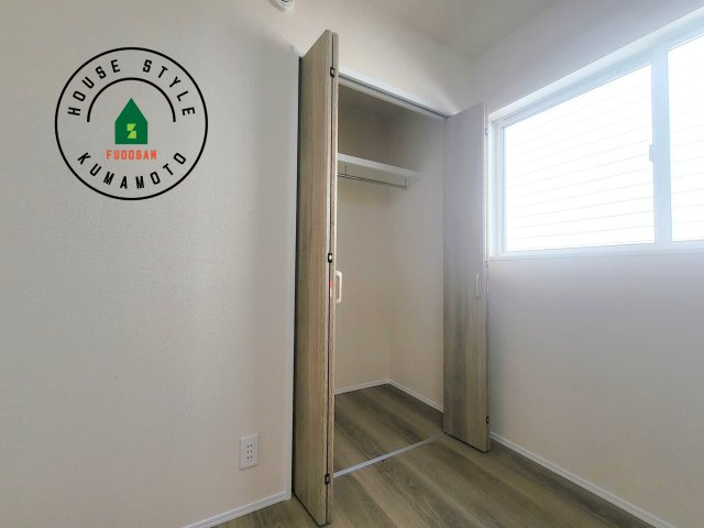 宇城市松橋町両仲間第4-5棟（3号棟）の収納|収納には困りません。