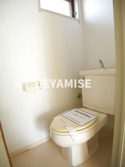 上小島ハイツのトイレ|※類似間取りのお部屋の参考画像です※温水洗浄便座、新品に交換済み