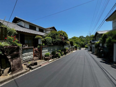 【前面道路含む現地写真】 | 赤坂台４丁　中古戸建 | 赤坂公園まで約458ｍ！気軽な近さでお散歩コースやジョギングコースにもいいですね♪気分もリフレッシュされますよ♪