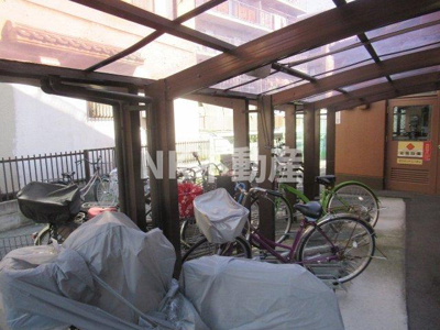 【その他共用部分】 | NSハイツ鴻池（鴻池新田賃貸） | 駐輪場です