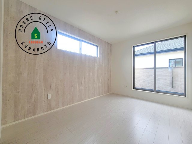 熊本市南区御幸西2丁目第3-2棟（2号棟）　の寝室|主寝室には収納力に優れたクローゼットがありますので、お部屋もすっきり片付きます。