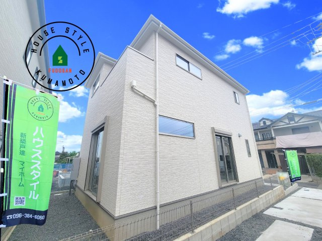 熊本市南区御幸西2丁目第3-2棟（2号棟）　の外観|デザイン性のある外観です。