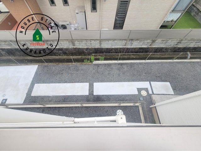 熊本市南区御幸西2丁目第3-2棟（2号棟）　の展望|窓から緑が見える物件も魅力的です。