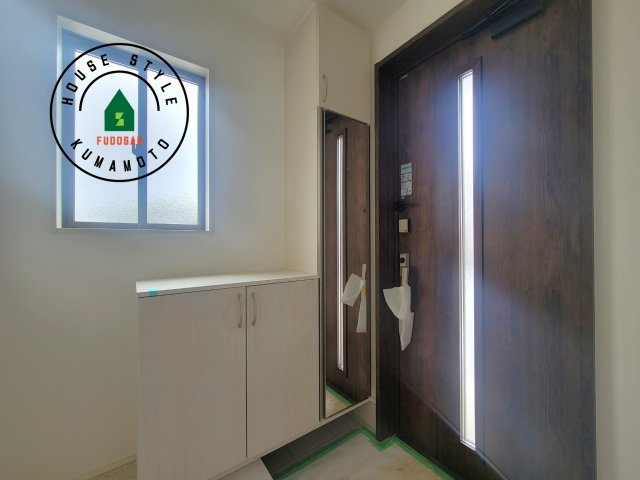 熊本市南区御幸西2丁目第3-2棟（2号棟）　の防犯設備|二重ロックでしっかり防犯対策ができます。