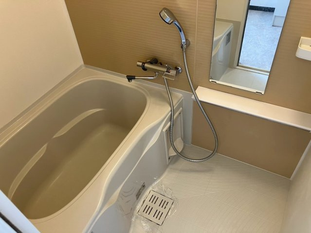 ヒラノマンションの浴室