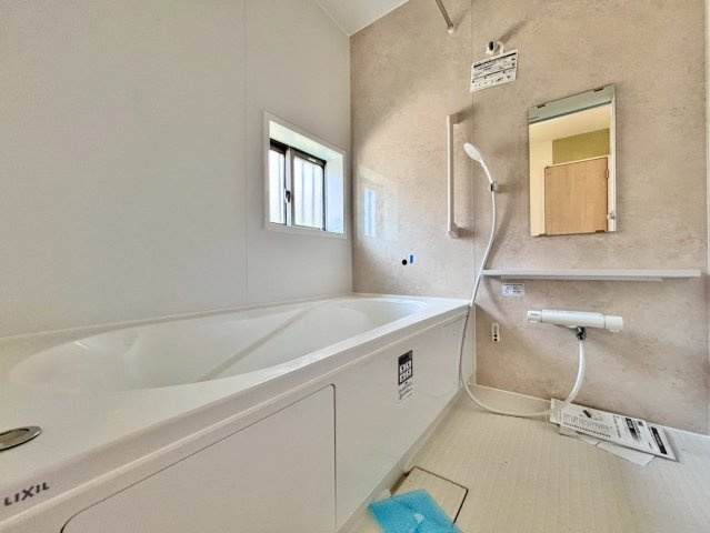 清水11番20　新築戸建　A号棟の浴室|一日の疲れをゆっくり取ってください♪