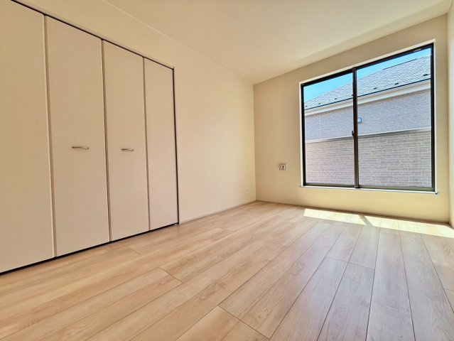 清水11番20　新築戸建　A号棟の洋室|子供部屋からもバルコニーに行けるので、洗濯動線もスムーズ！！