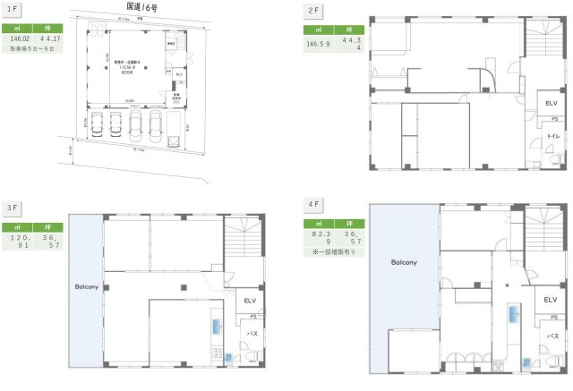 MATSUGASAKI　BLDG.の間取り