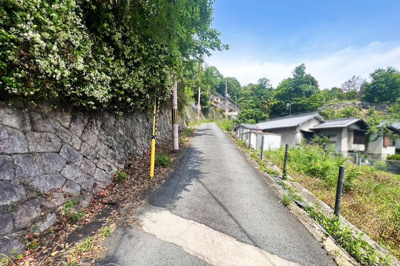 【前面道路含む現地写真】 | 東山区今熊野総山町　土地