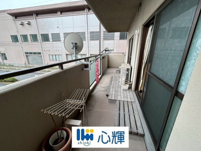 【バルコニー】 | サーパス宇部芝中Ⅱ ２階　中古マンション