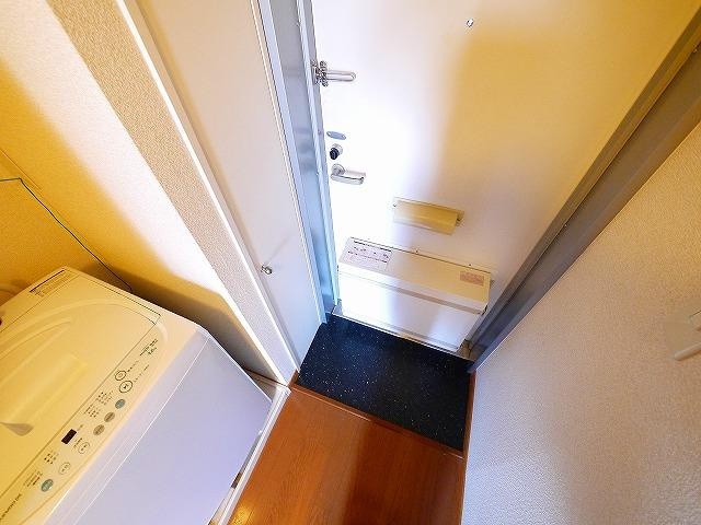 レオパレスＴａｋｕｙａⅢの玄関|毎日通る玄関はこちらです