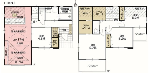 駐車場３台、いや、４台イケるんじゃ？な【栄区野七里】新築戸建の間取り