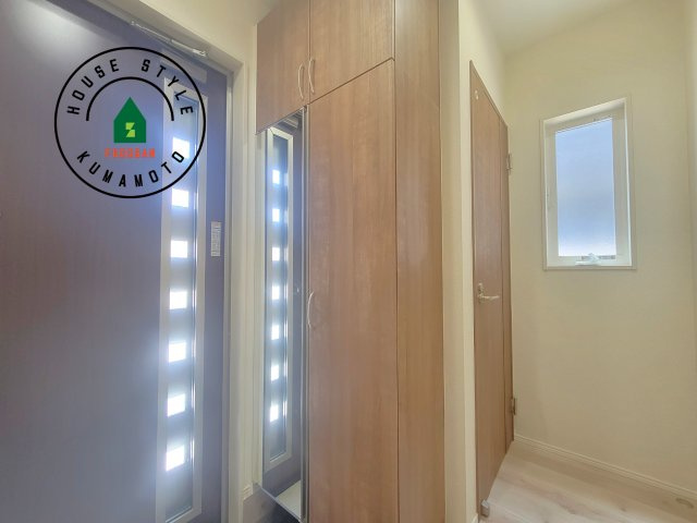 宇城市不知火町高良第2-2棟（1号棟）の防犯設備|二重ロックでしっかり防犯対策ができます。