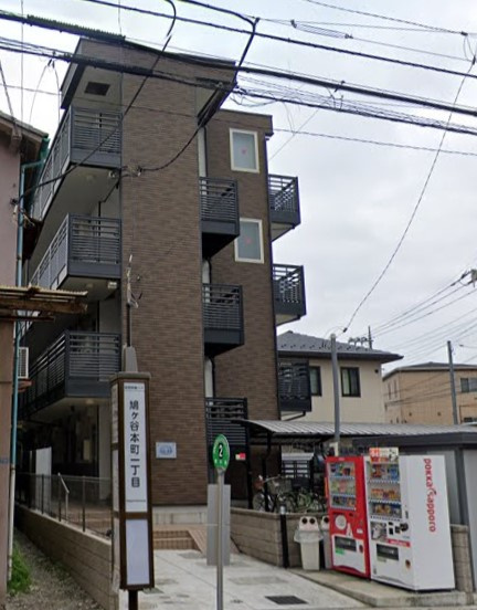 レジスター本郷のエントランス