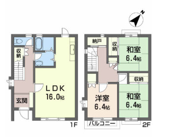 シャーメゾン東田の間取り