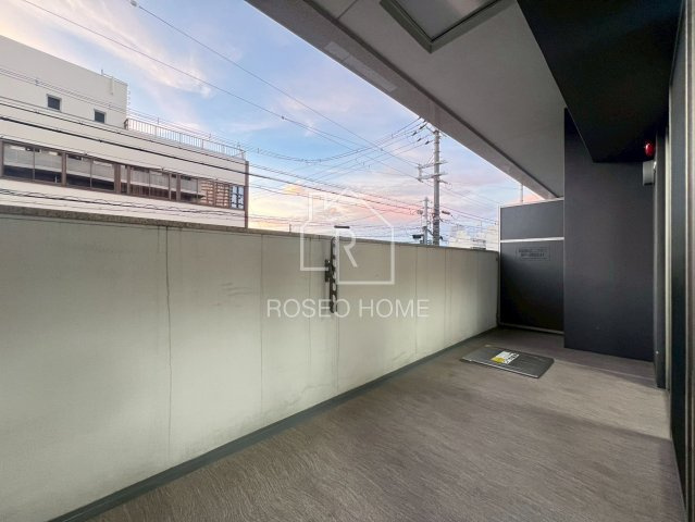 グレースリバー中之島のバルコニー|同マンション別部屋：参考写真