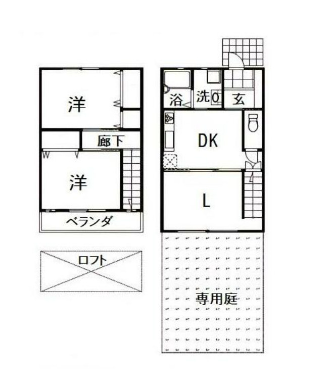 OMメゾンZoushiの間取り