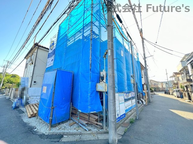 三郷市戸ケ崎　新築戸建　全1棟の外観|現地の写真になります。