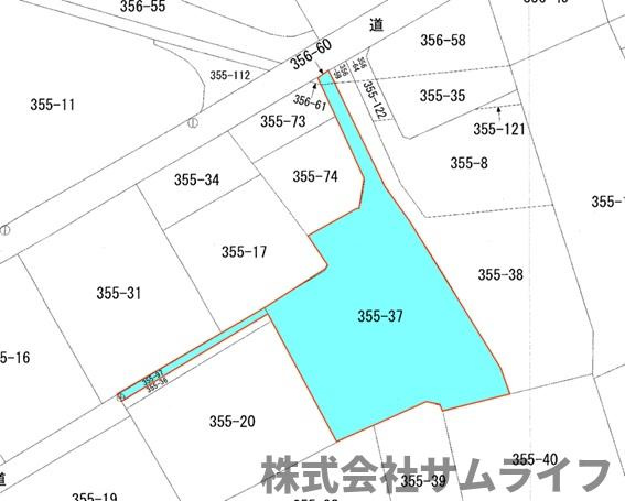 【土地図】 | 有井　資材置場