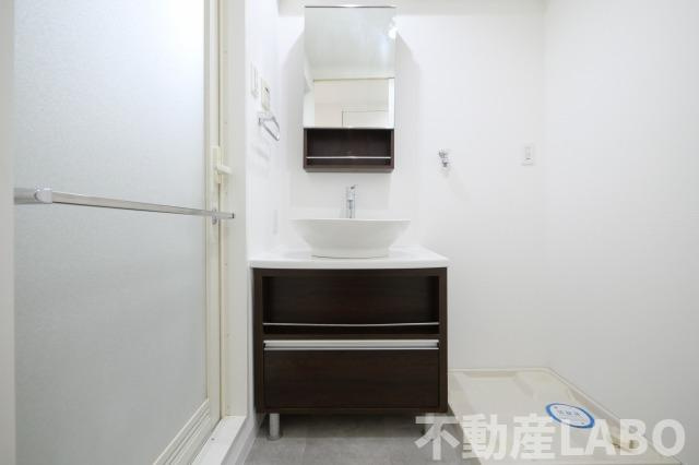 南堀江プライマリーワンの洗面所