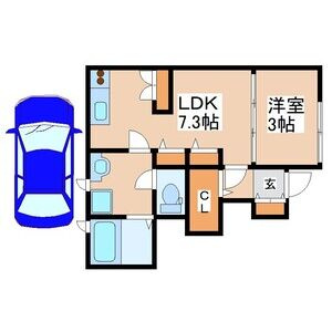 【間取り】 | モスフロックス御着