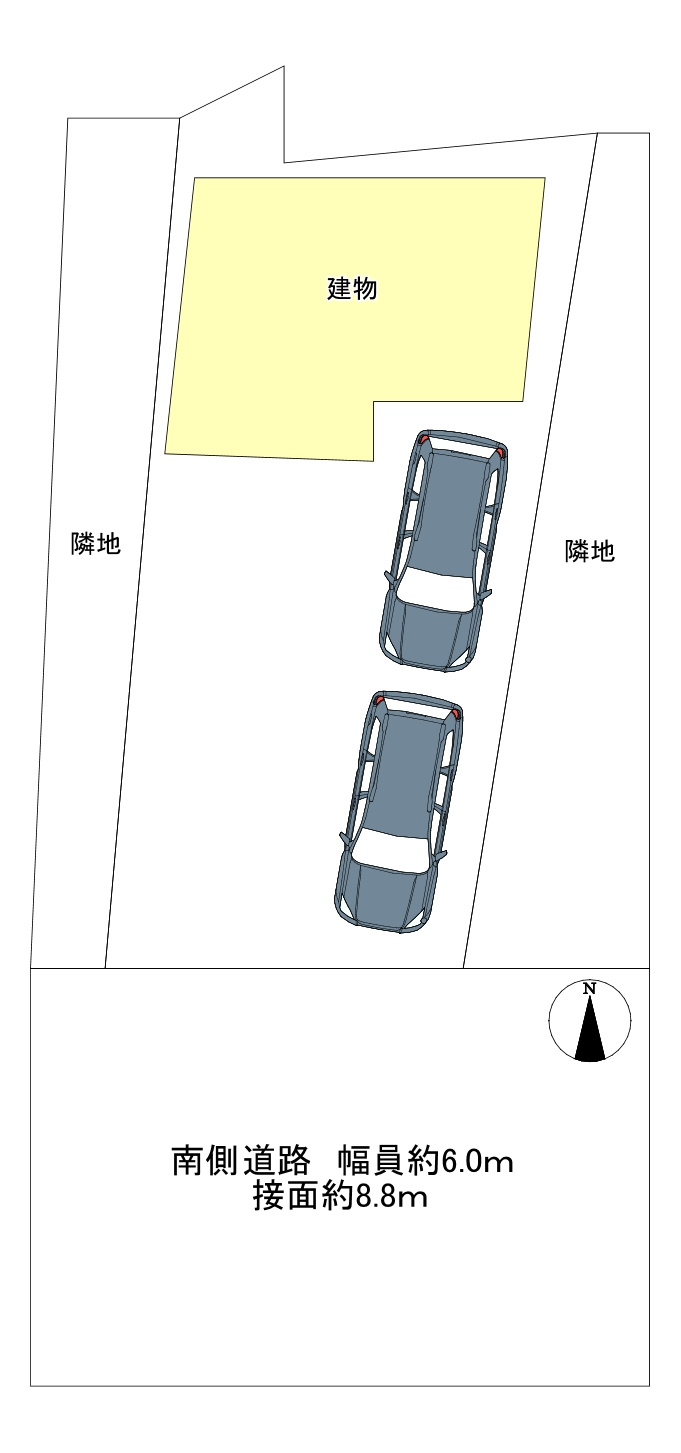 中古住宅 　中の区画図
