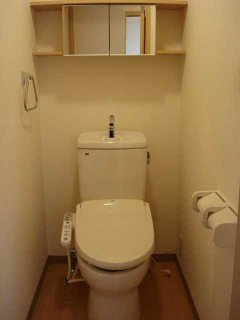 リバーサイドコスモスⅠのトイレ|温水便座付きＷＣ