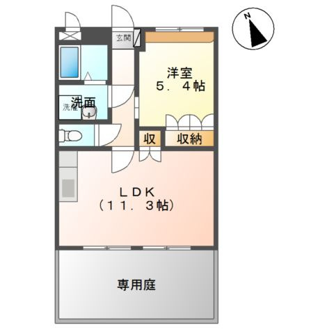 リバーサイドコスモスⅠの間取り