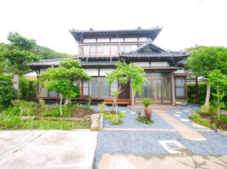 【外観】 | 山武市富田ト　和風中古戸建 | 敷地約350坪+道路反対側1区画 和風５DK 一部リフォーム済み JR総武本線成東駅徒歩約17分