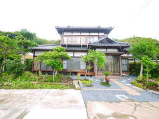 【外観】 | 山武市富田ト　和風中古戸建 | 敷地約350坪+道路反対側1区画 和風５DK 一部リフォーム済み JR総武本線成東駅徒歩約17分