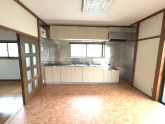 【キッチン】 | 山武市富田ト　和風中古戸建 | 敷地約350坪+道路反対側1区画 和風５DK 一部リフォーム済み JR総武本線成東駅徒歩約17分