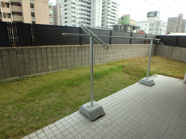 ポレスター倉敷駅西の庭