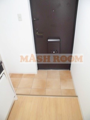 明光上石神井マンションの玄関