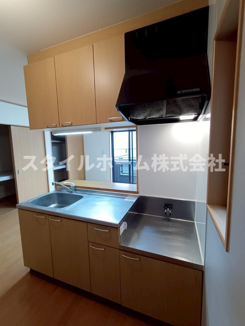 リバティ八幡Bのキッチン