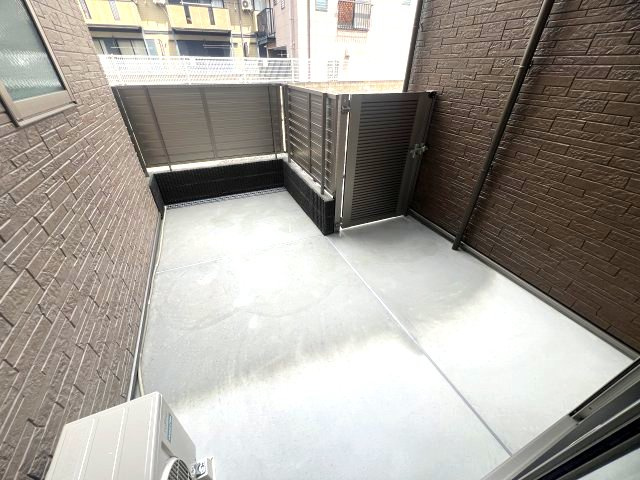 シエーナ甲南山手のバルコニー