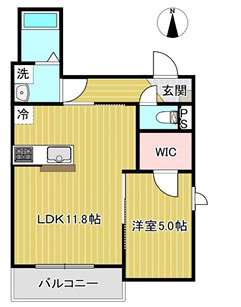 シエーナ甲南山手の間取り