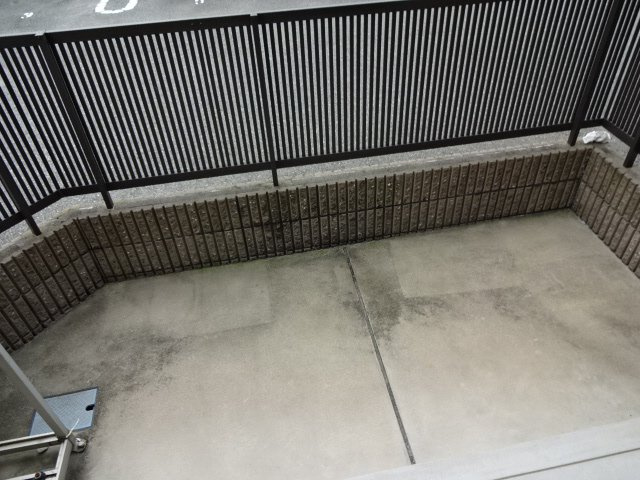 アクシス大島のバルコニー