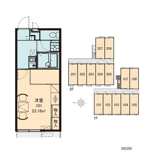 【区画図】 | シャルマンゾーン照杉