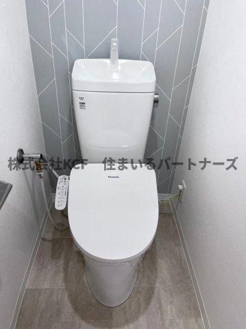 合川コーポのトイレ|コンパクトで使いやすいトイレです
