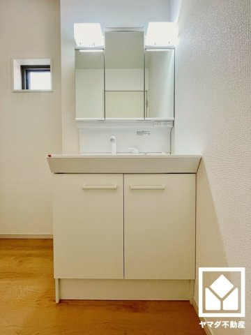 伏見区桃山与五郎町　3期　1号地の独立洗面台