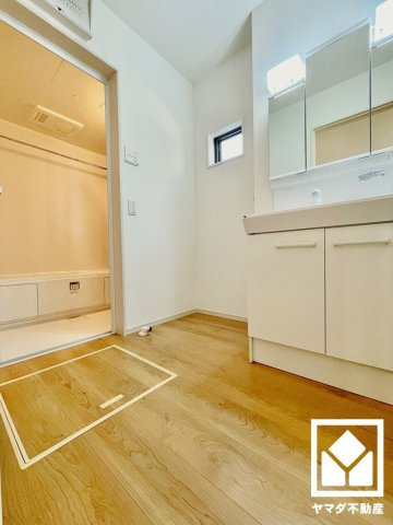 伏見区桃山与五郎町　3期　1号地の洗面所