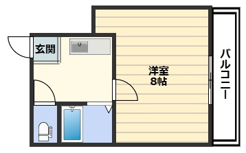 アワーズ長柄の間取り