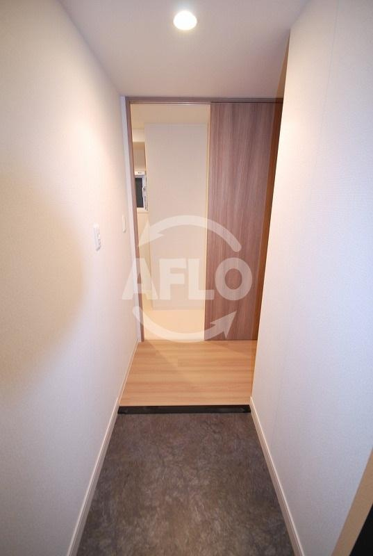 プレサンスタワー北浜の玄関|プレサンスタワー北浜　玄関スペース