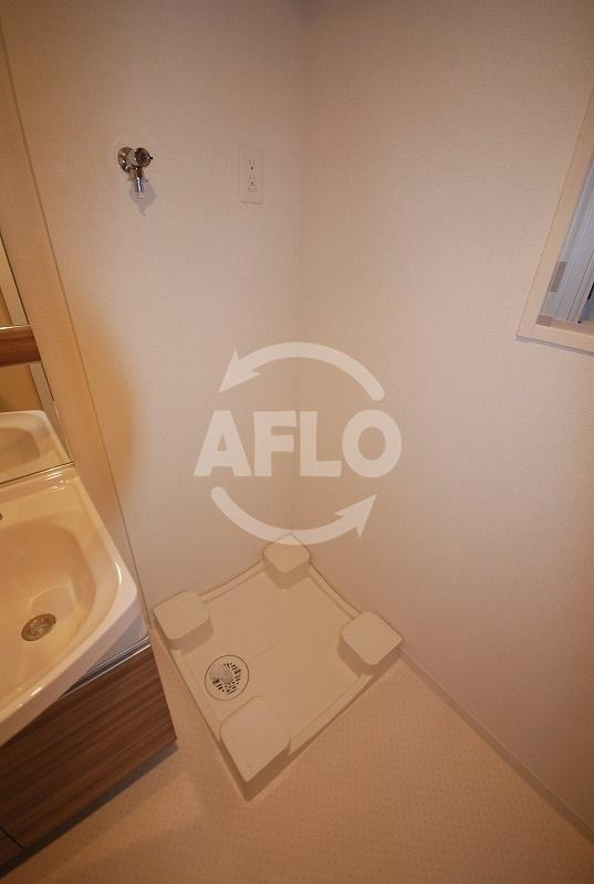 プレサンスタワー北浜の設備|プレサンスタワー北浜　室内洗濯パン