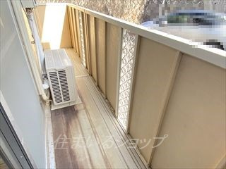 シャトルあすか　Ｂのバルコニー