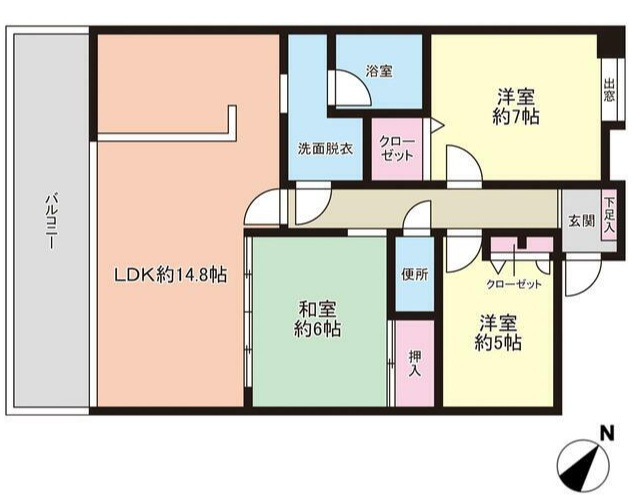 【間取り】 | グランド・ルー博多南ガーデネッセ☆仲介手数料無料☆