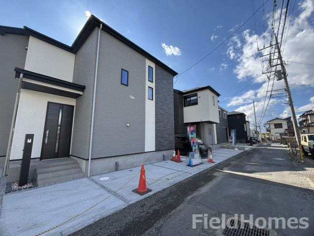 平塚市田村6丁目新築戸建て　第2-1号棟の前面道路含む現地写真|前面道路含む現地写真です。